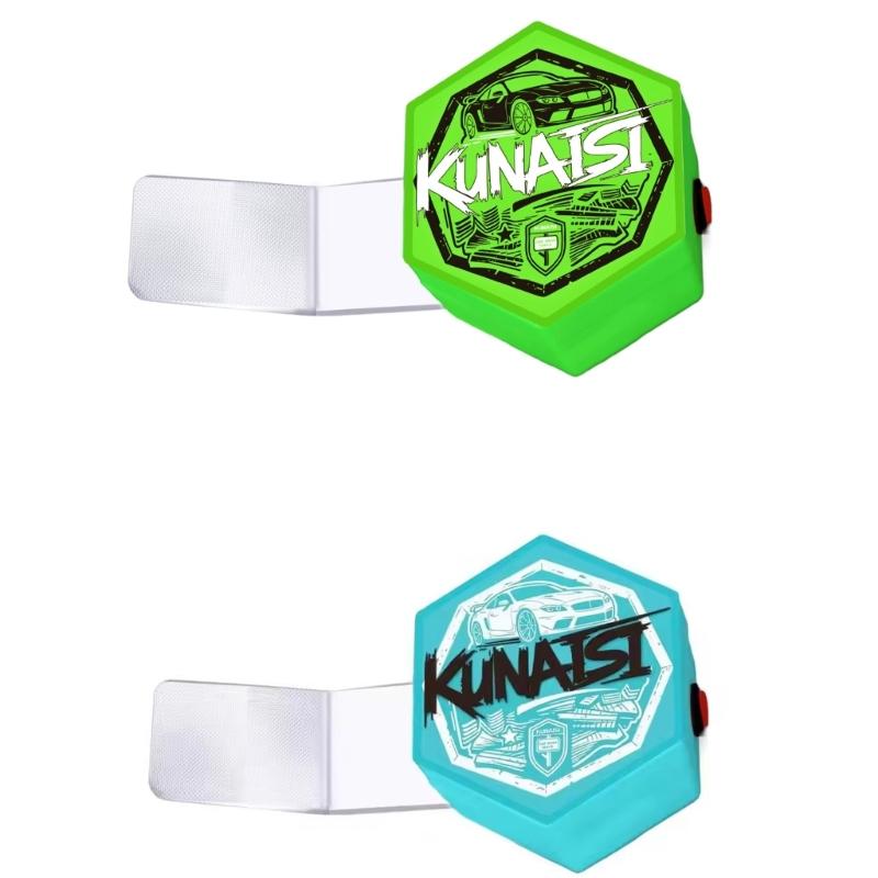 Präzisionsbeleuchtung Batteriebetriebenes Auto Tönung Kanten Schneidelicht Werkzeug Fensterfolie Muster Schneider Wickel Schneidelicht