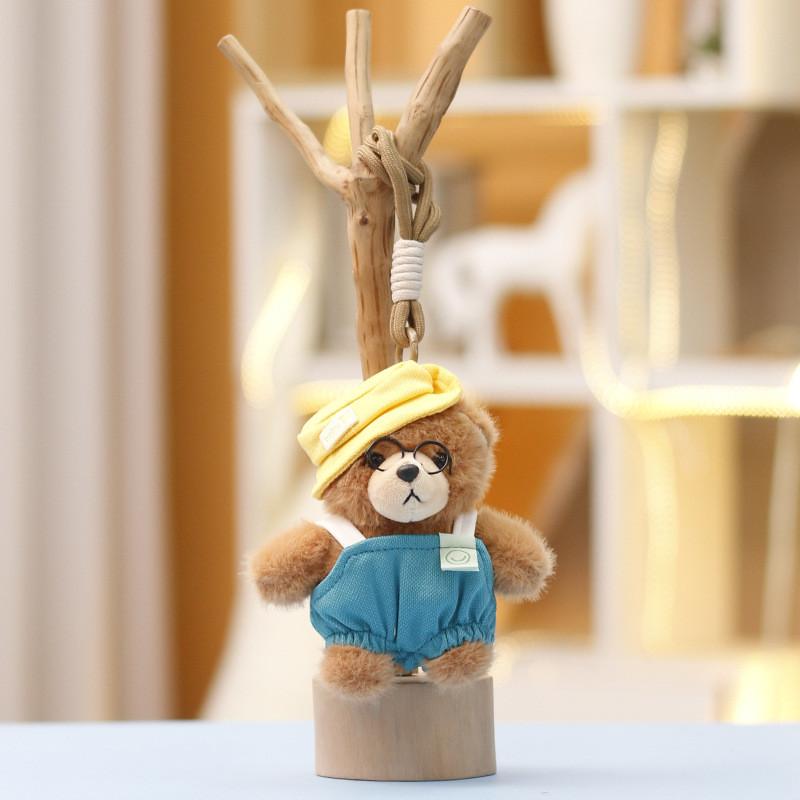 Creative Plush Toy Artist Bear Cute Doll Bag Pendant Gift For Girls