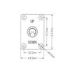 3-pin DC12V Momentary Button Switch On/Off/ON Tilt Trim Switches  RV Carava