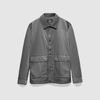 JOEONE Men's Slim-Fit Textured Easy-Care Casual Jacket
