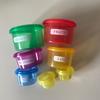 Set di Scatole per Conservazione Fresca da 7 Pezzi - Lunch Box per Controllo Dieta Porzioni Perfette Scatola Freschezza Scatola Freschezza TV