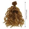 Hochtemperatur-Draht BJD-Puppe Lockiges Haar Imitation Locken Puppenhaar BJD-Perücke DIY DIY-Sachen