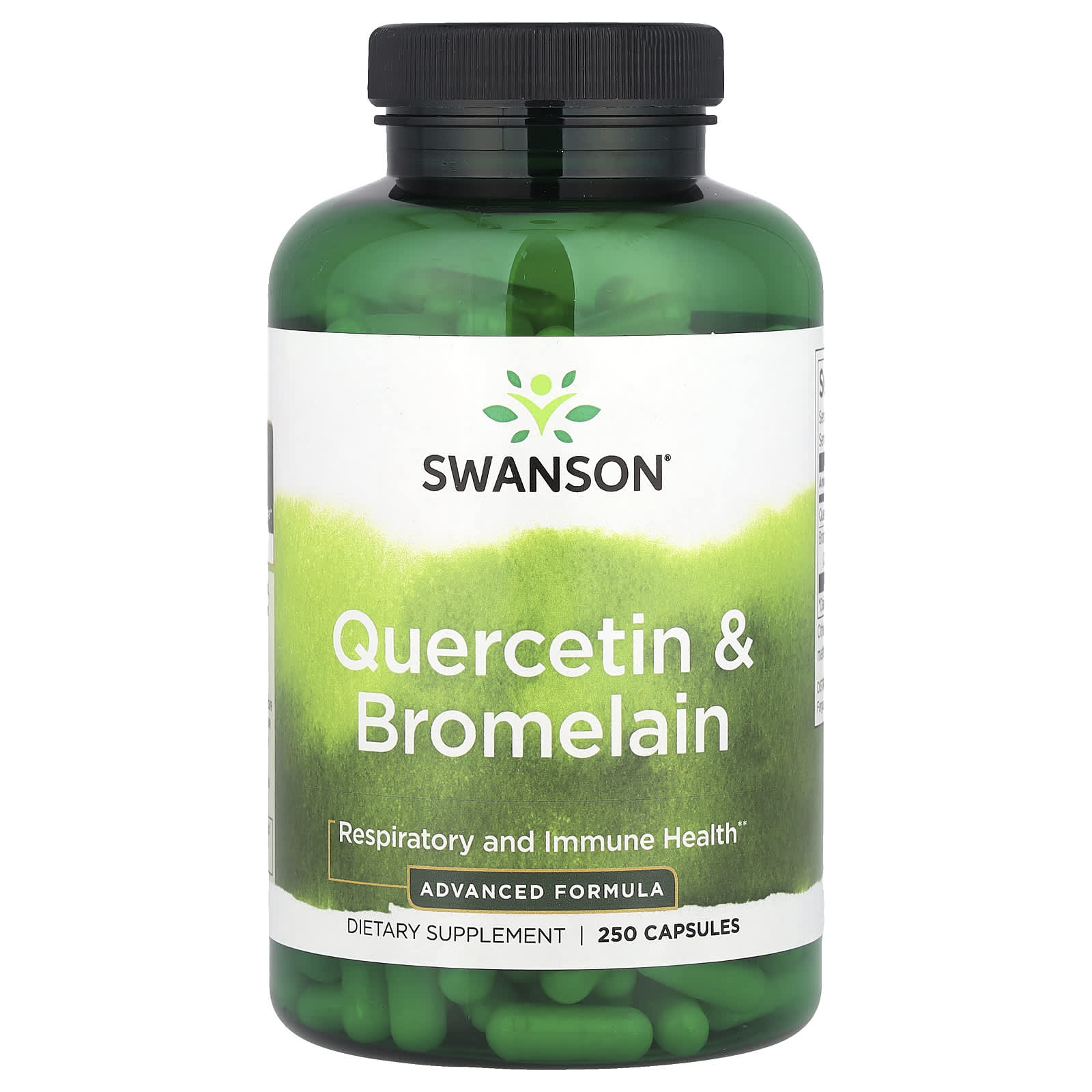 

Quercetin & Bromelain, Respiratory Health, 250 Capsules