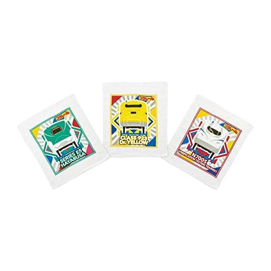 Skater Oshibori Towel Set, 3 Pieces, Plarail 20, OAC1T, 100% Cotton