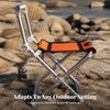 Folding Fishing Chair Compact Sturdy for Camping, Anglers, Campers