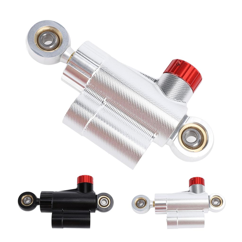 Motorcycle Steering Damper Stabilizer CNC Aluminum Alloy Adjustable Safe Control Enhanced Stability 