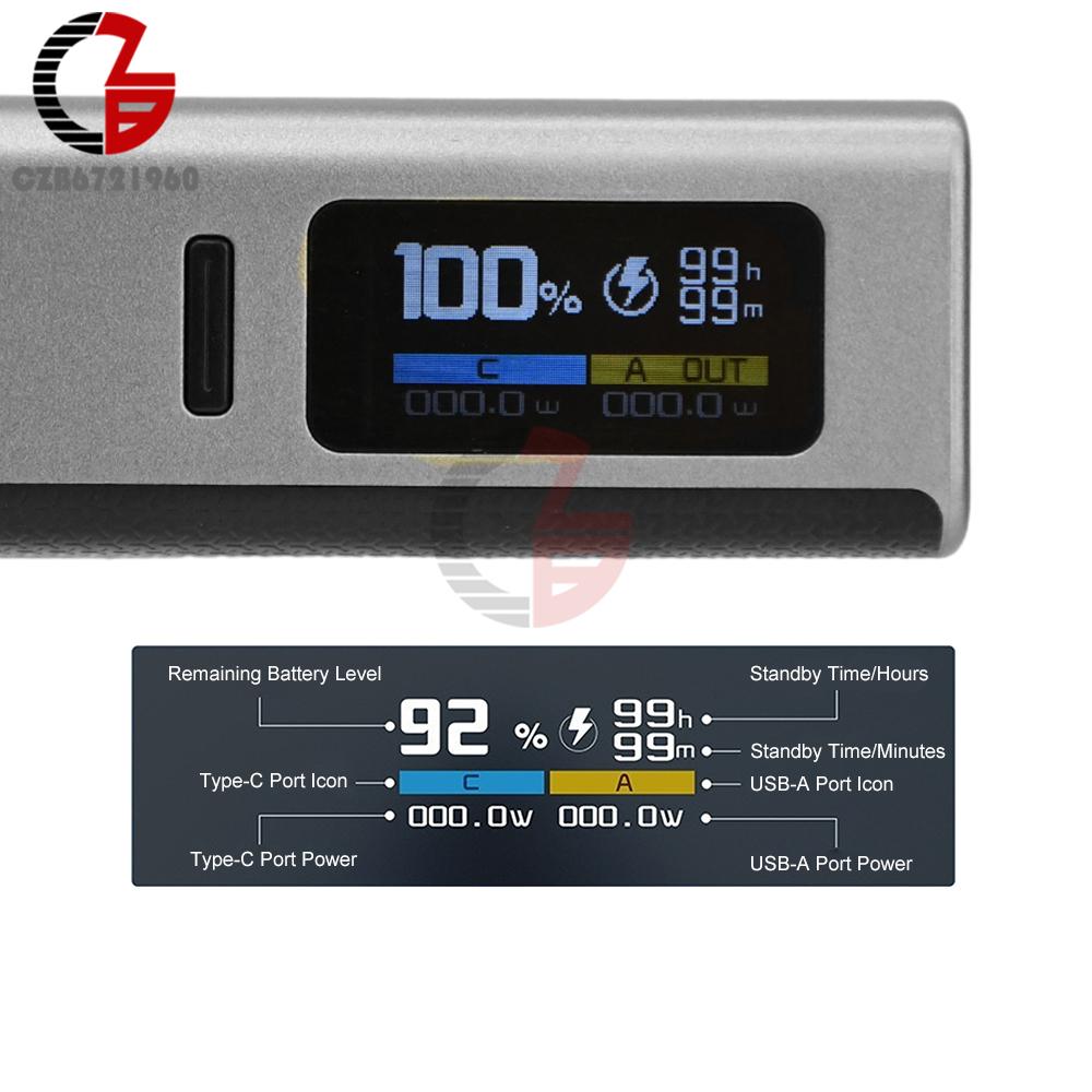21700 Battery Case DIY Power Bank Kit 22.5W Fast Charging Motherboard Mini Portable Super Power Module Type-C USB Dual Interface