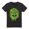 Sesame Street Unisex Adult Oscar The Grouch Graffiti T-Shirt