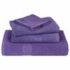 VidaXL Serviettes de visage 2 pcs violet 30x30 cm 360 g/m² 100% coton, serviette, torchon, torchon à vaisselle, serviette de 136872