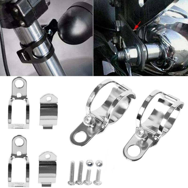 Heavy Duty Aluminum Motorcycle Indicator Light Holder Motorcycle Turn Signal Bracket Upgrades Suitable for Bike
