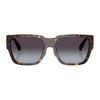 Versace Logo Design Square Sunglasses Unisex Sunglasses Havana 0VE44831088G