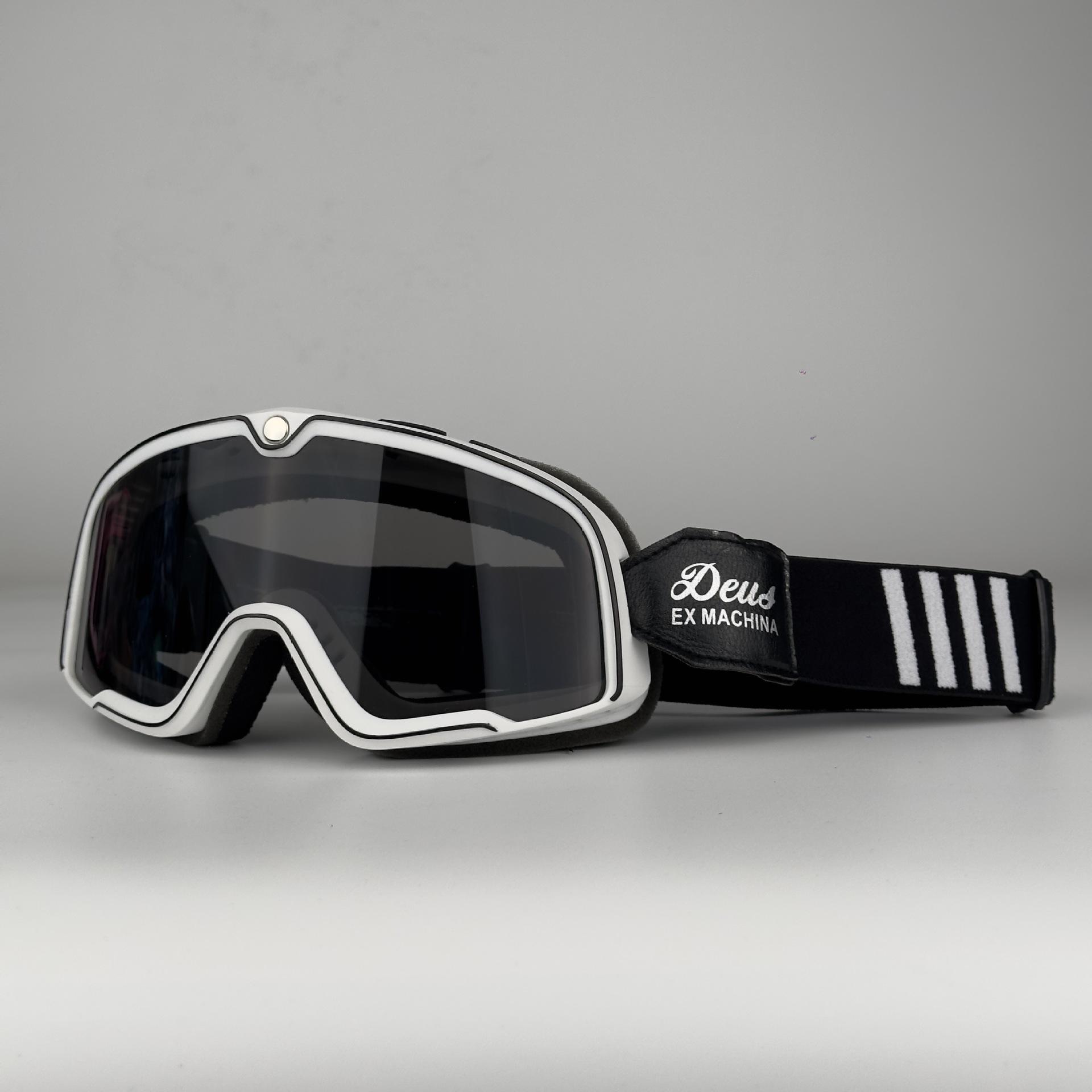 Barstow Vintage Motocikla Brilles Ķiveres Brilles