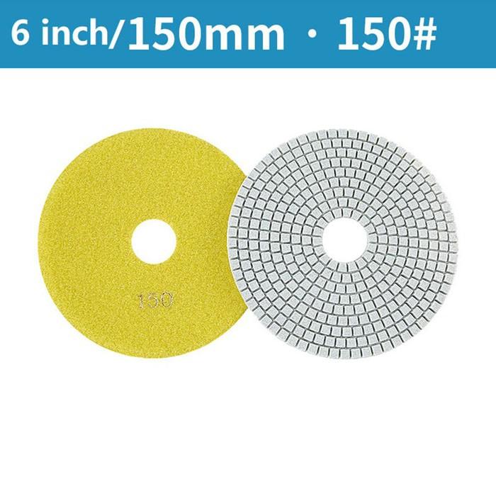 Dry/Wet Polishing Pad Polishing Pad 1pc 6 Inch Discs