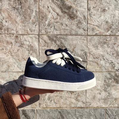Korean Version of the New Student Sports Casual Shoes Thick-soled Heightening Couple Bread Shoes Casual Skateboard Shoes
