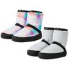 1 Pair Winter Ballet Shoes Soft Non-slip Sole Adjustable Cold Weather Women Girls Warm Up Booties Thickened Thermal Dance Slippers