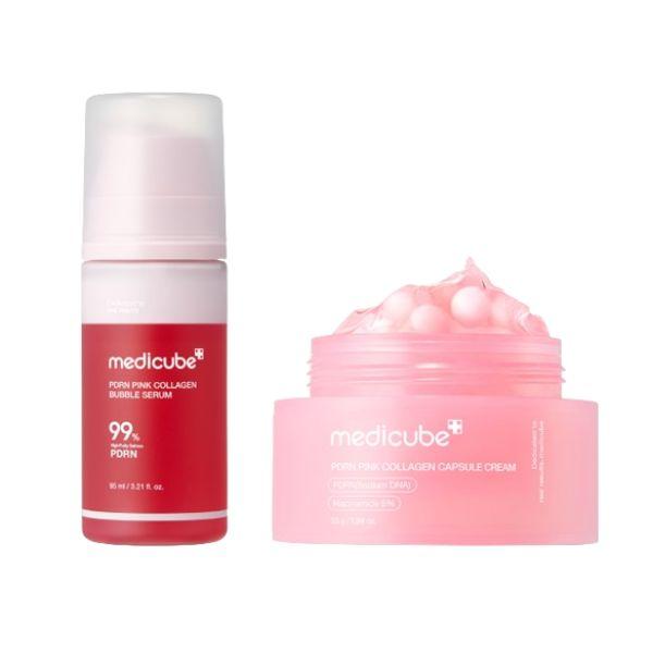 MEDICUBE PDRN Radiance Toning Duo Set Serum Capsule Cream