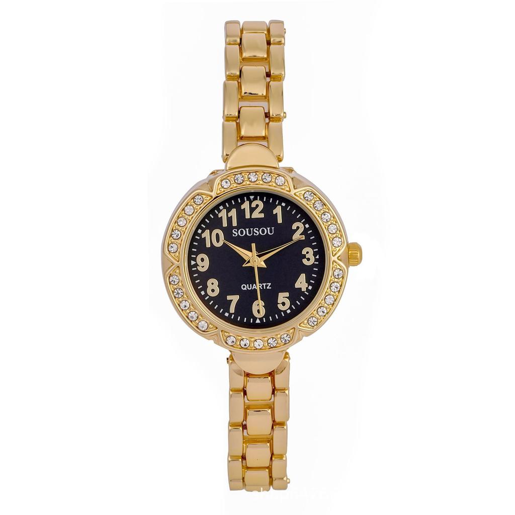 Damklockor Roséguld Kvarts Armbandsur Urtavla Klocka Gåvor