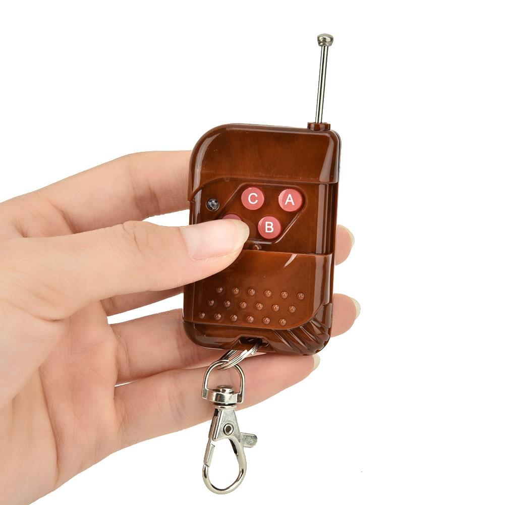 DC12V 4 Way Learning Code Wireless Controller (1Module 4Remote Control)