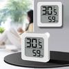 Multifunction ElectronicTemperature Large LCD Screen Humidity Table Clock Automatic Monitoring Desk Clock