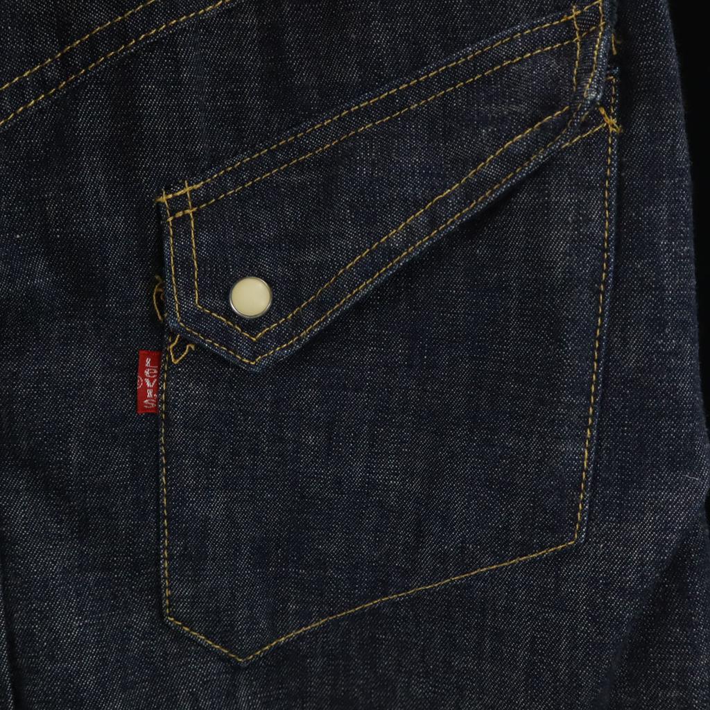 Levi's 90s Old Long sleeve Denim shirt L Indigo Men's Used