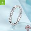 S925 Sterling Silver Infinite Symbol Ring, Simple Couple Infinite Love Ring Jewelry