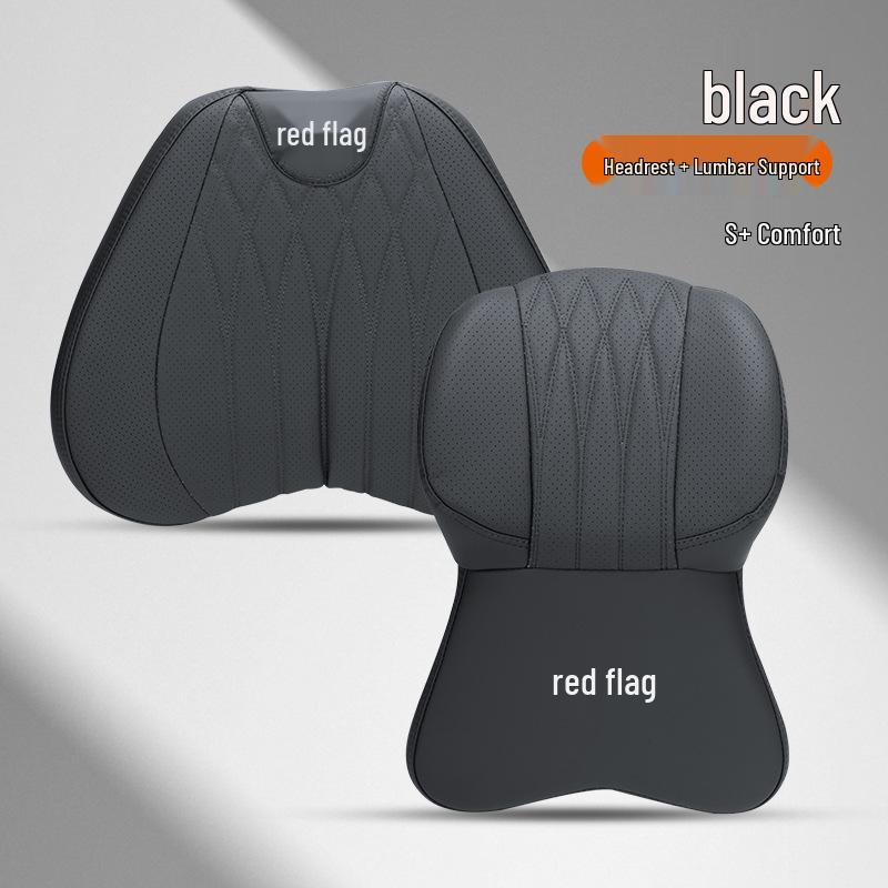 Hongqi Car Neck and Lumbar Support Cushion for HS5, HS7, H9, E-QM5, H5
