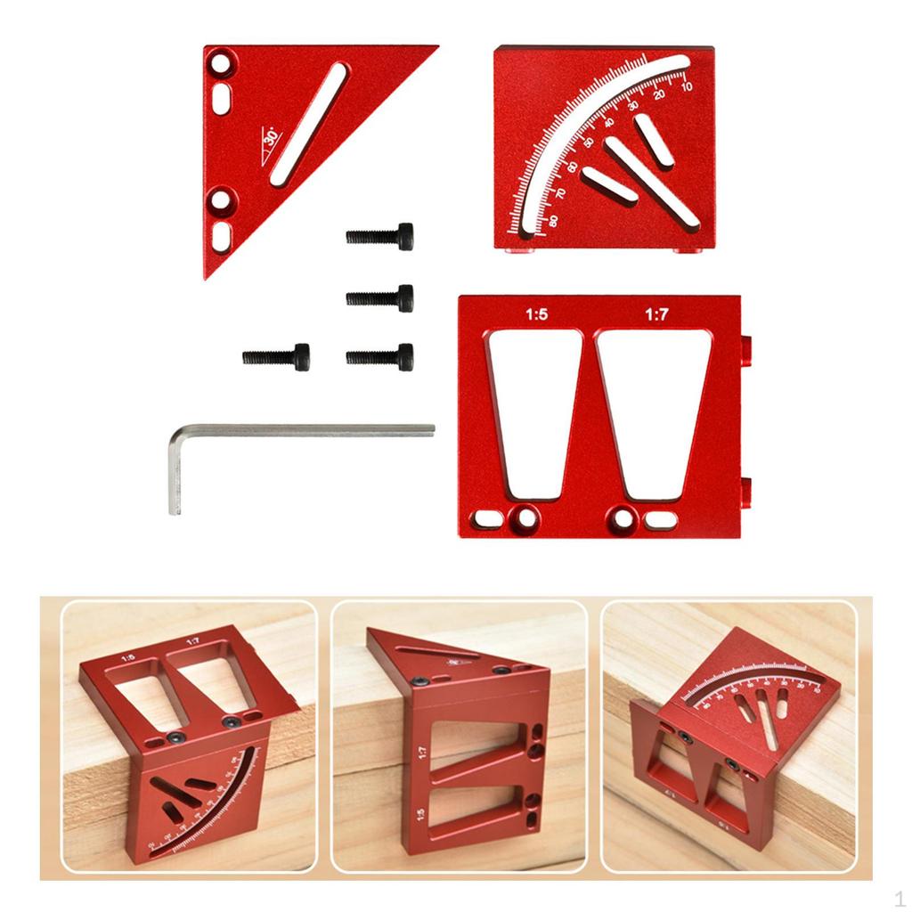 Ruler Angle Square ,Miter Triangle Dovetail Joint Template,Assistant Carpenter