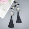 BDSM Flirting Tassels Nipple Clamp with Bells for Sex Pleasure Bondage Gear Breasts Clip for Women Sex Play