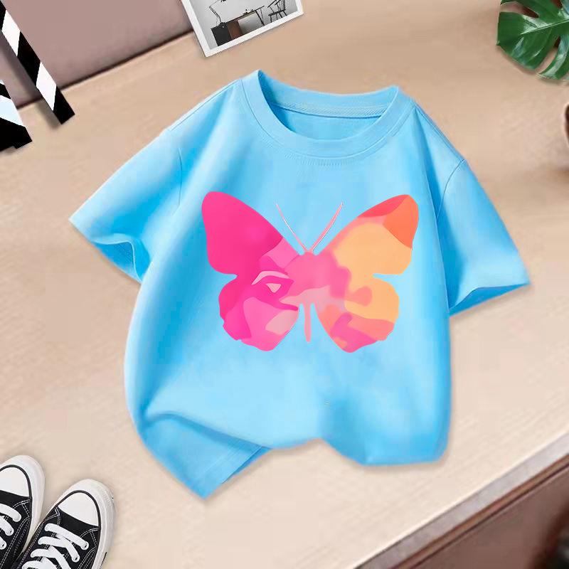 Children T-shirt Kids Clothes Tshirt Tops Tee Boys Girls Baby Tee 2-13Y Kid T Shirt