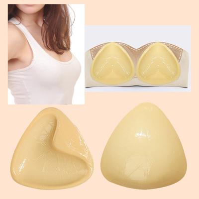 Doppelseitige Klebe-BH-Einlagen, wiederverwendbar, Push-Up, selbstklebende BH-Pads, unsichtbarer Lift-BH-Einsatz für Bikini, Badeanzug, Sport, trägerloser BH