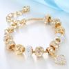Panjia Bracelet Stylishdiy Beaded Bracelet Copper Alloy Multi-element Rhinestone Fashiontrendy Women's Bracelet