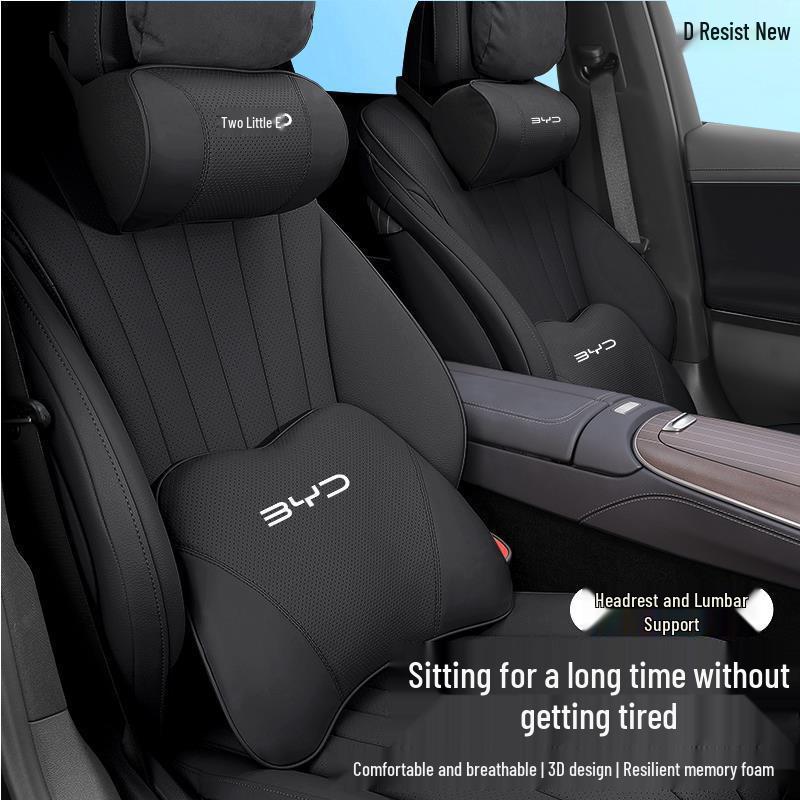 BYD E2 Lumbar Support Headrest & Memory Foam Neck Pillow E9 Cushion