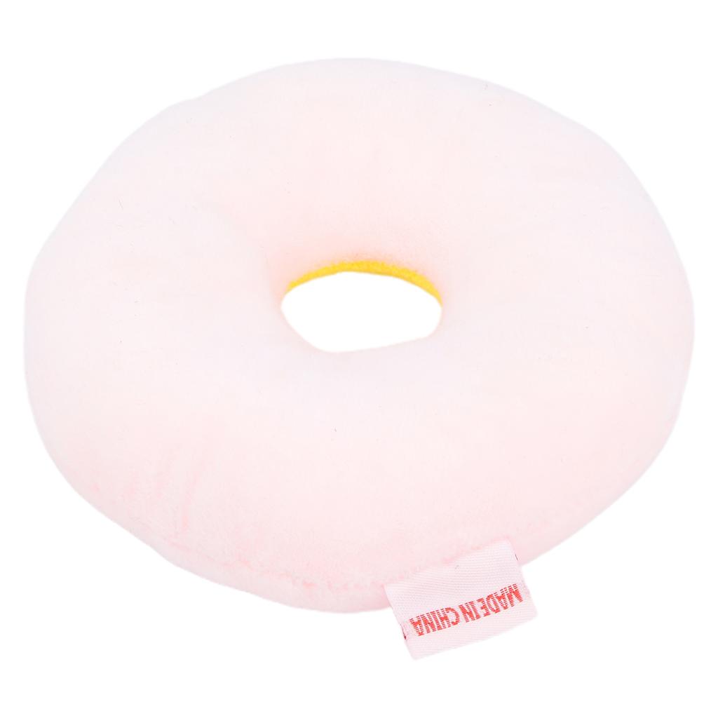 Dog Squeaky Toy Stuffed Bite Resistant Donuts Pet Toy Soft Plush Toy for Dogs Pets