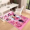1pc. Cute Pink Minnie Mouse Floral Rug - Home Decor, Office Carpet, Outdoor Mat, Gift Ideaz0414226