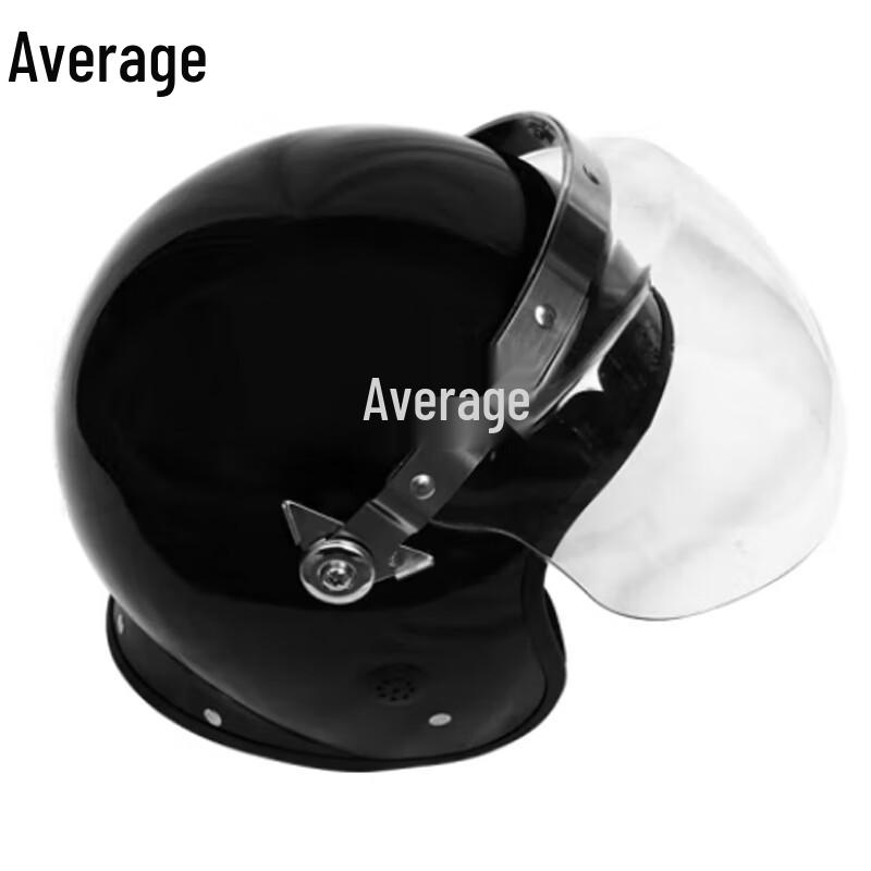 Riot Security Helmet with Transparent Visor