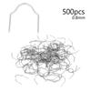 0.8mm Hot Stapler Staple 500Pcs Plastic Welder Repair Kit Brand New