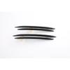 Fiber Front Fog Light Grilles Cover Trim For 22-25 Benz C Class AMG Sedan W206