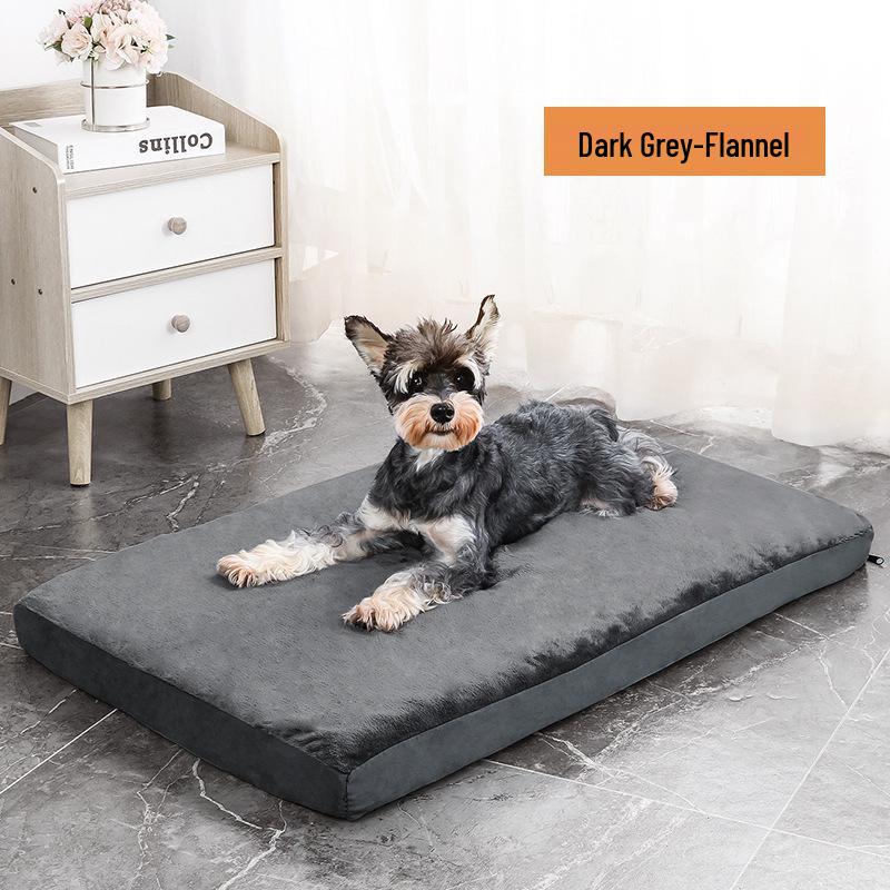 Abnehmbares & Waschbares Schwammpolster Hundebett - Wasserdichtes, Rutschfestes Design für Wintergemütlichkeit