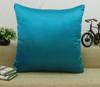 Home Decor Pillow Throw Decorative Satin Silk Cushion Solid Cover - Choose