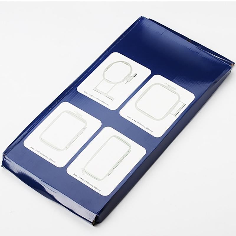 4 Pcs/Set Embroidery Machine Hoop for PE780D PE770 PE700 PC6500 PC8500 Adjustable Embroidery Hoop Embroidery Frames