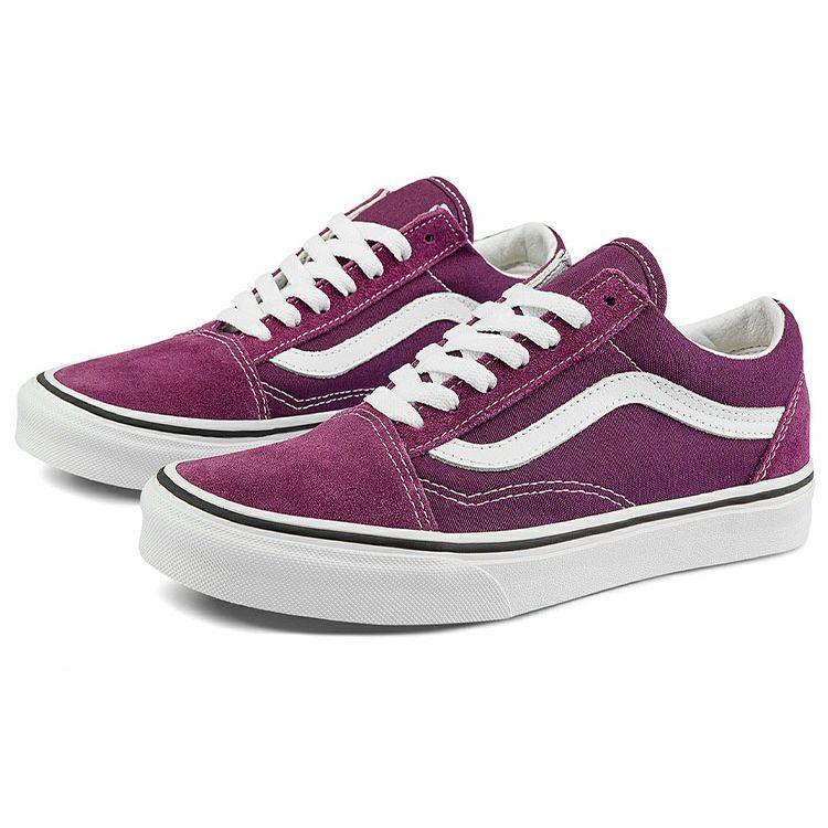 Vans Old Skool Low Top Skate Shoes Unisex Sneakers Dark-Purple VN0A5JMI8BS