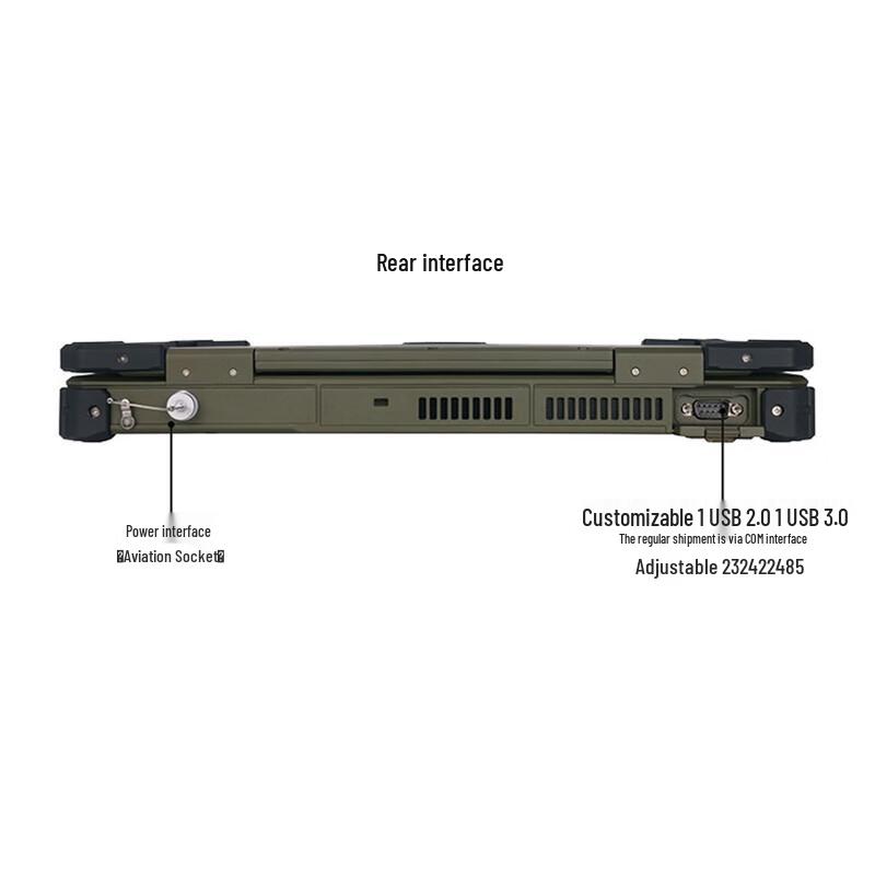 AICSHTER AIC-K156 15.6-inch Rugged Laptop (CN version)