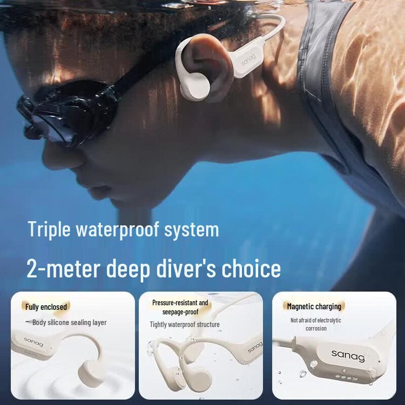 Bone Conduction Swimming & Sports Headphones