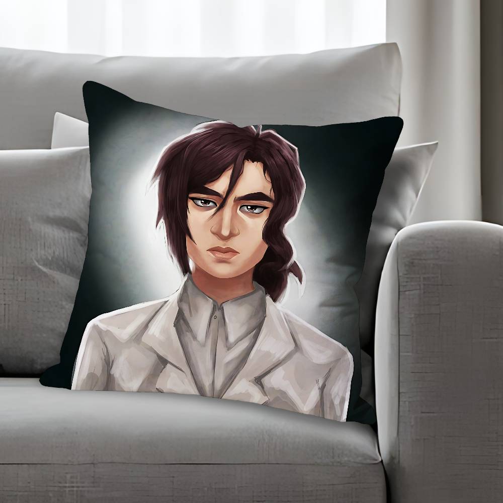 Genius Reagan Ridley I-Inside J-Job Pillow Case Modern Home Decorative Cozy Plush Pillowcase For Living Room Bedroom Sofa