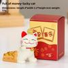 Cute Mobile Phone Stand Decoration Cute Maneki Neko Resin Office DeskCute Gift Decoration