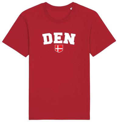 Dänemark DEN T-Shirt 2024, Erwachsene Kinder Baby Familie, Fußball Euro Versand