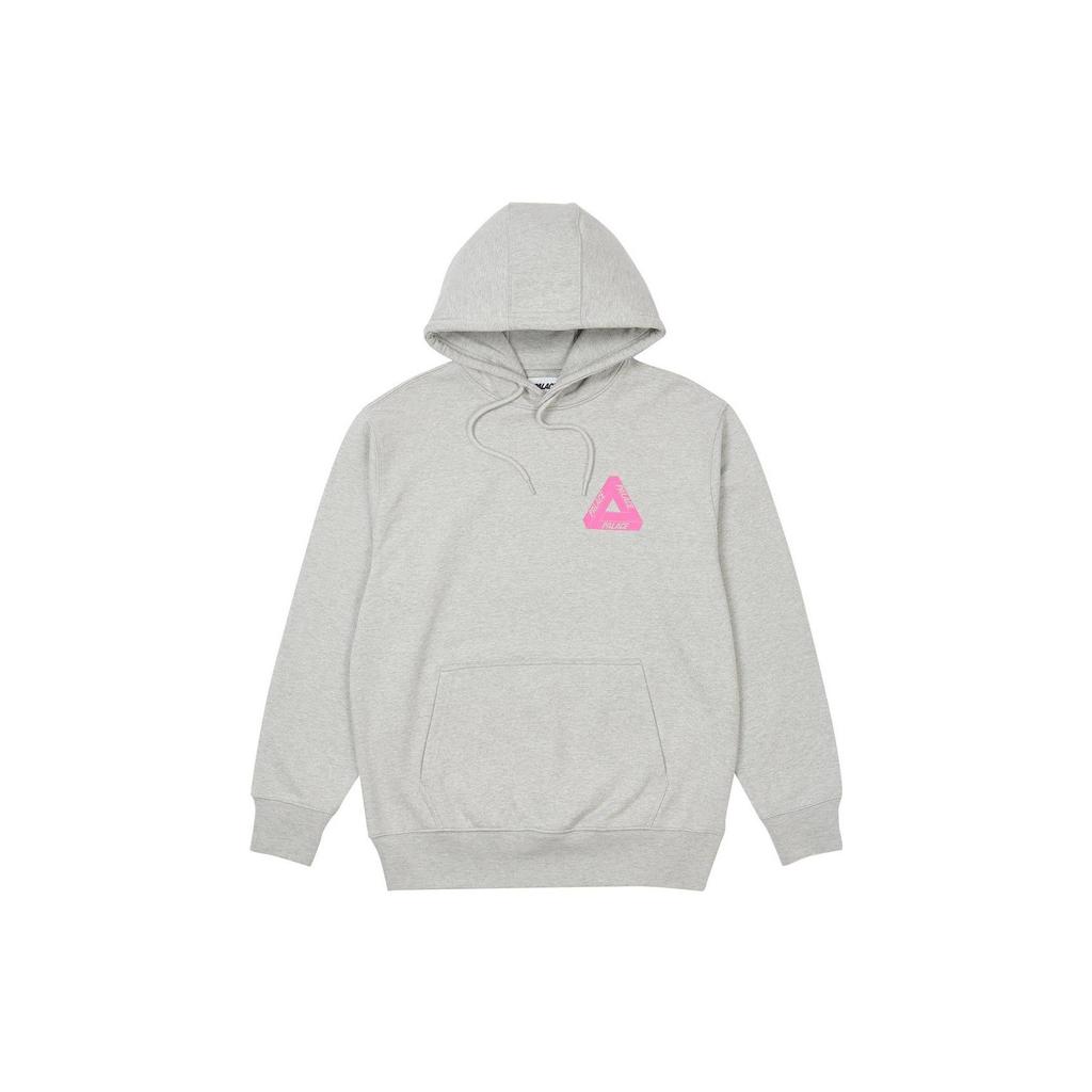 Palace Tri-Lenticular Hood Grey Marl Unisex Tops P23CS243