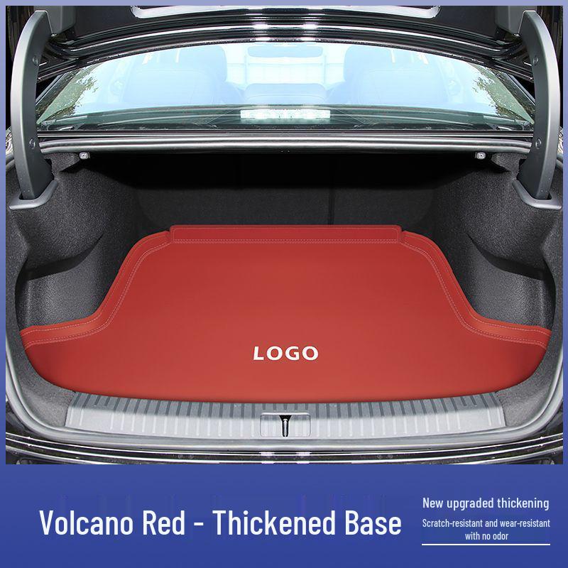 Индивидуальные коврики в багажник для моделей Hongqi H5 2019-2025 гг. Hongqi H5 with right guardrail