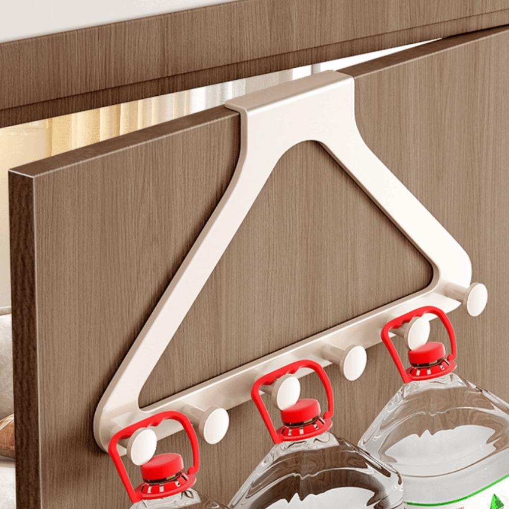 Rustproof Triangle Door Hook Stable Door Back Clothes Hook Clothes Coat Storage Hook Closet
