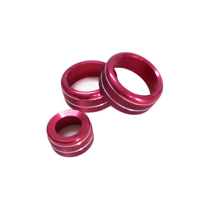 

Compatible with Bao lma 3 Series GT-320, New 3 Series, X1: A/C Knob & Audio Ring Decor (Style A)